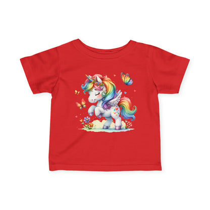 Rainbow Unicorn Infant Soft T-Shirt