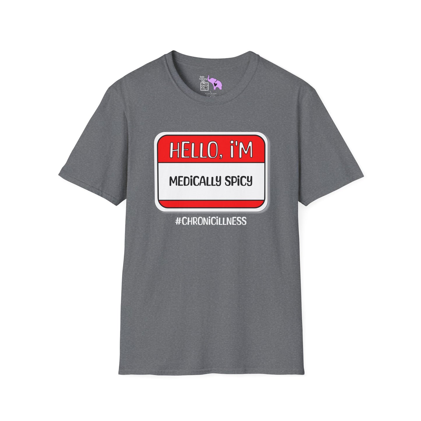 Hello, I'm Medically Spicy Adult T-shirt
