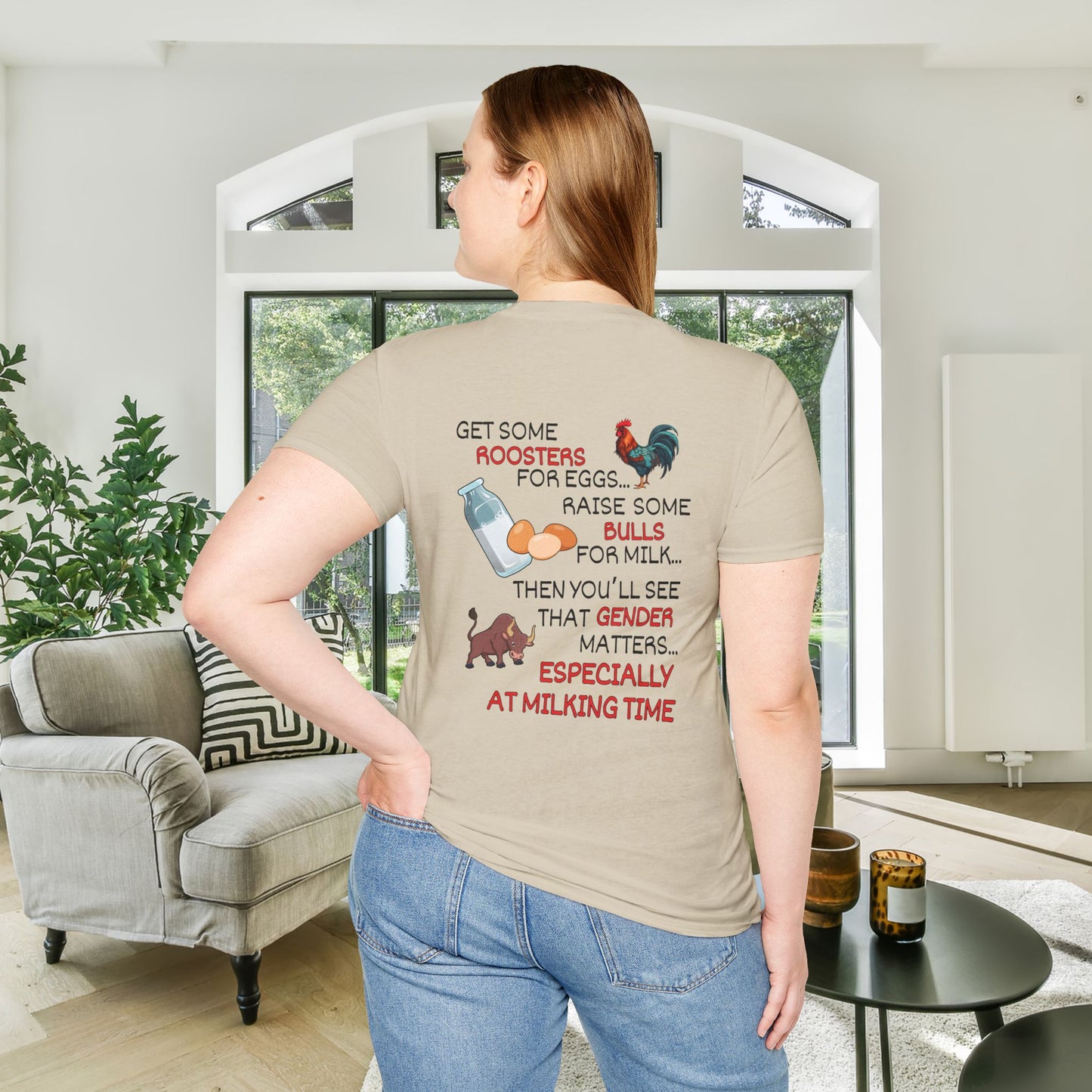 Gender Matters Adult T-shirt