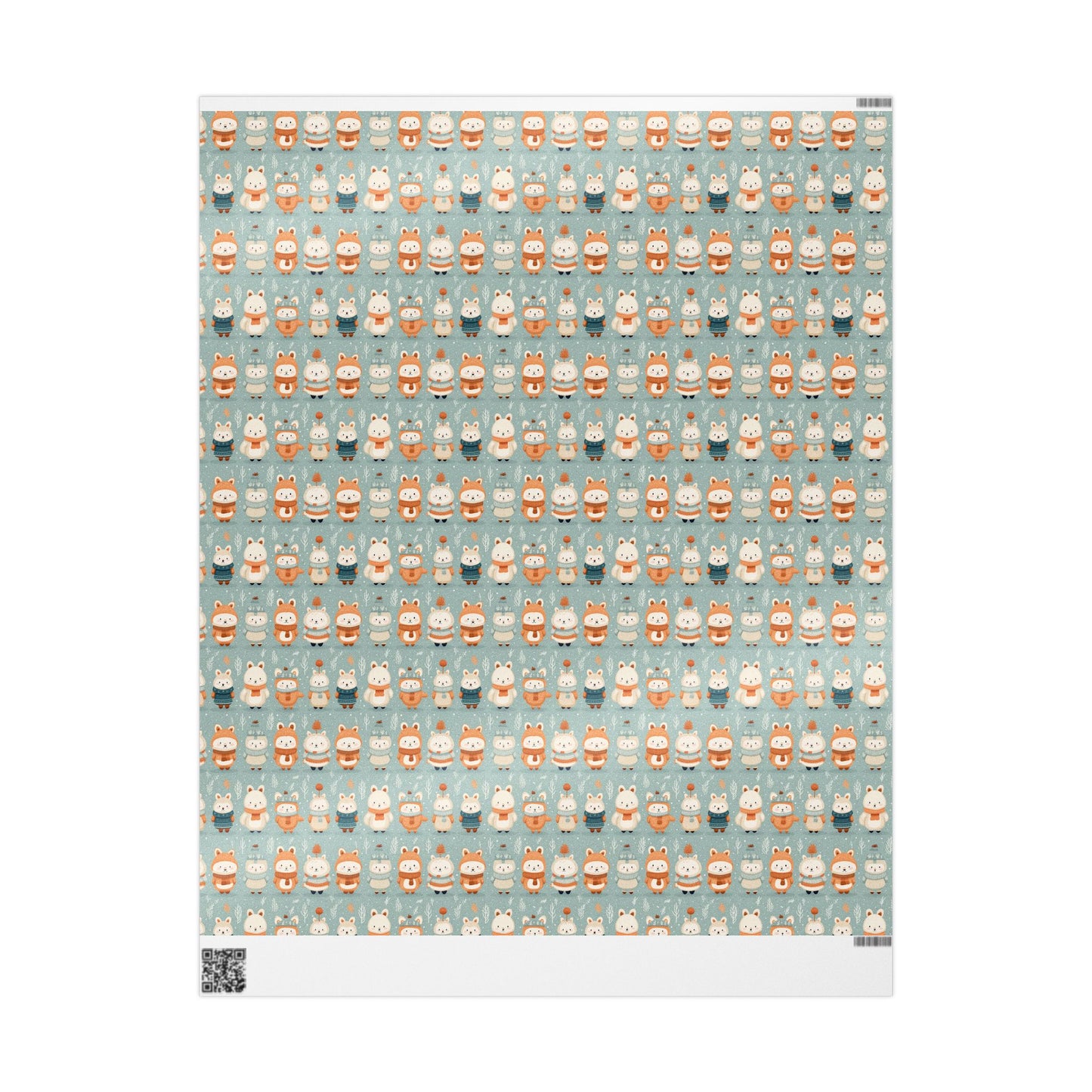 Snowy Bear Magic Wrapping Paper