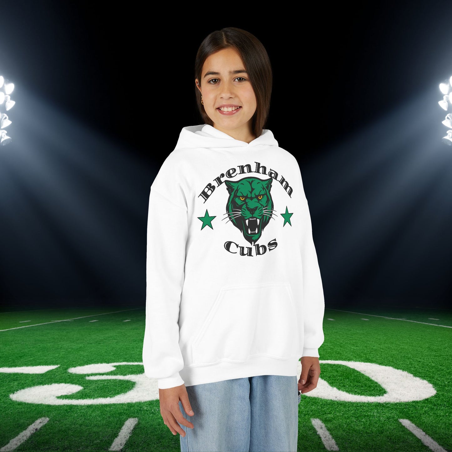 Brenham Cubs Classic Heavy Blend Hoodie