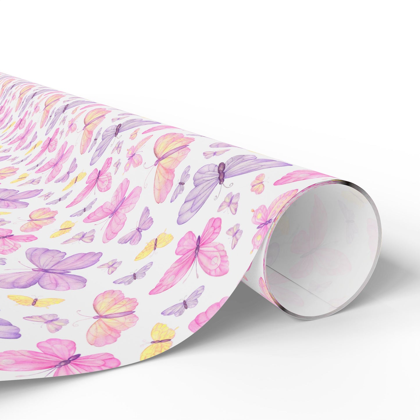 Pastel Butterfly Dreams Wrapping Paper