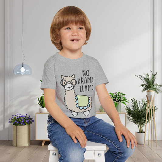 No Drama Llama Heavy Cotton™ Toddler T-shirt