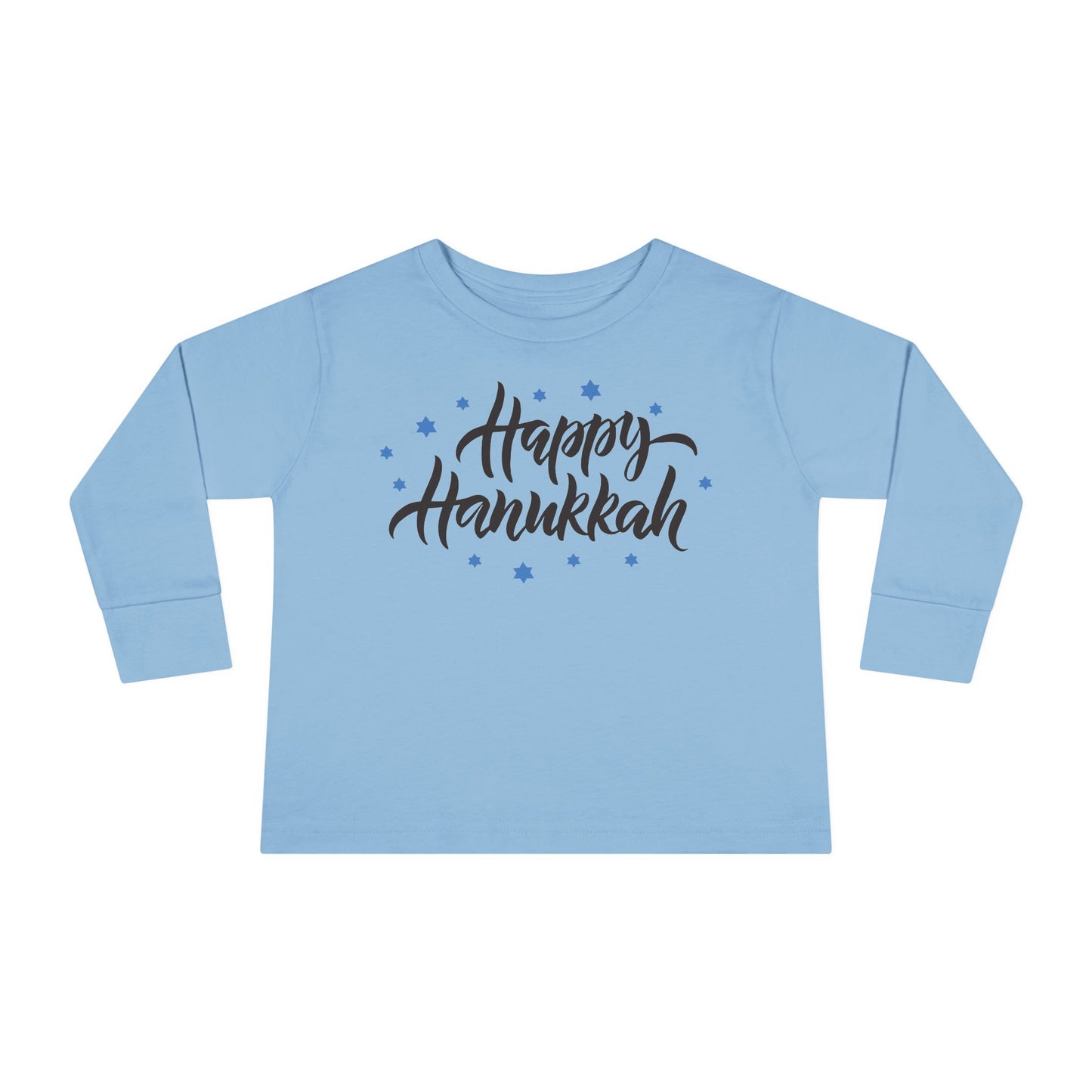 Happy Hanukkah 3 Toddler Long Sleeve Tee