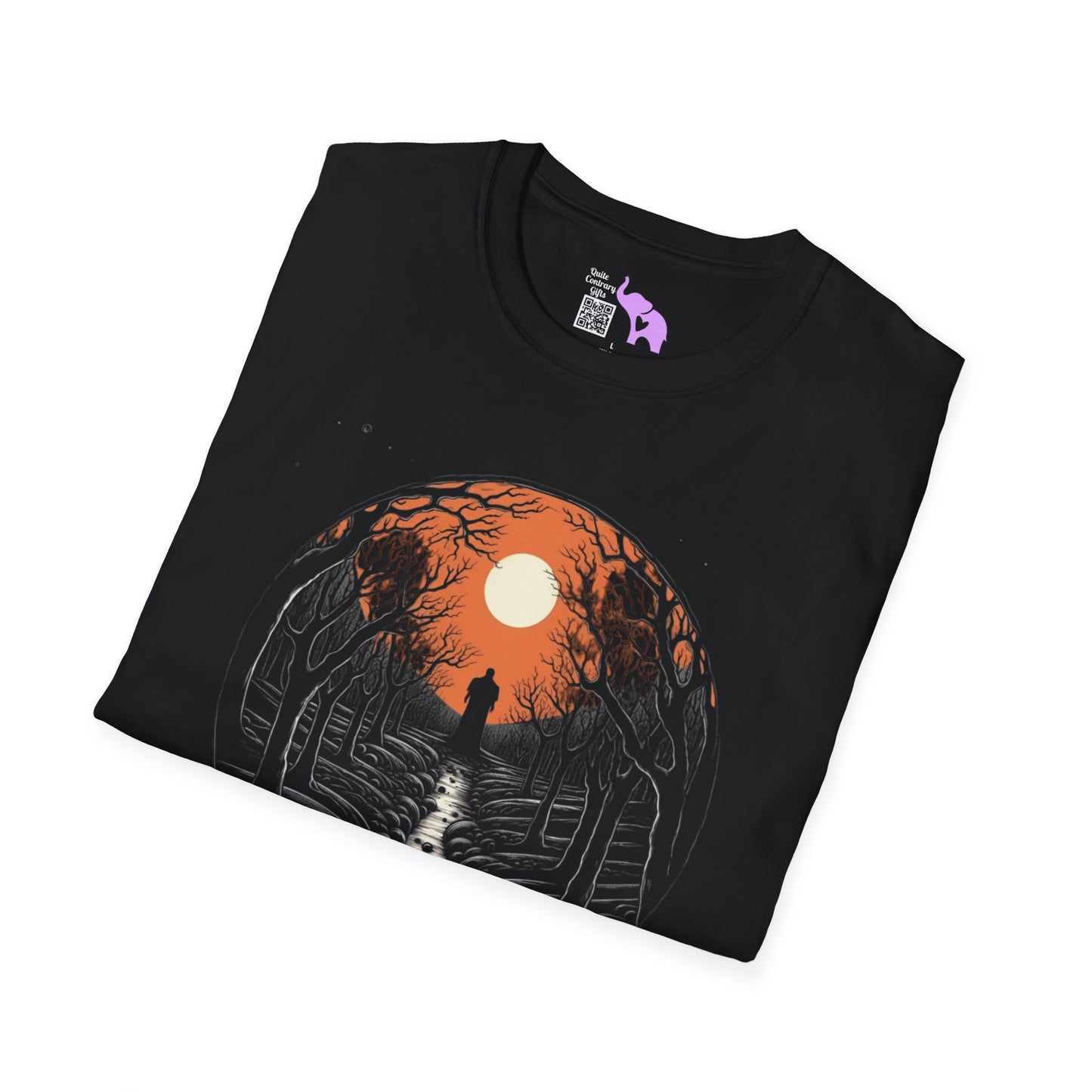 Creepy Cemetery 9 Adult T-shirt