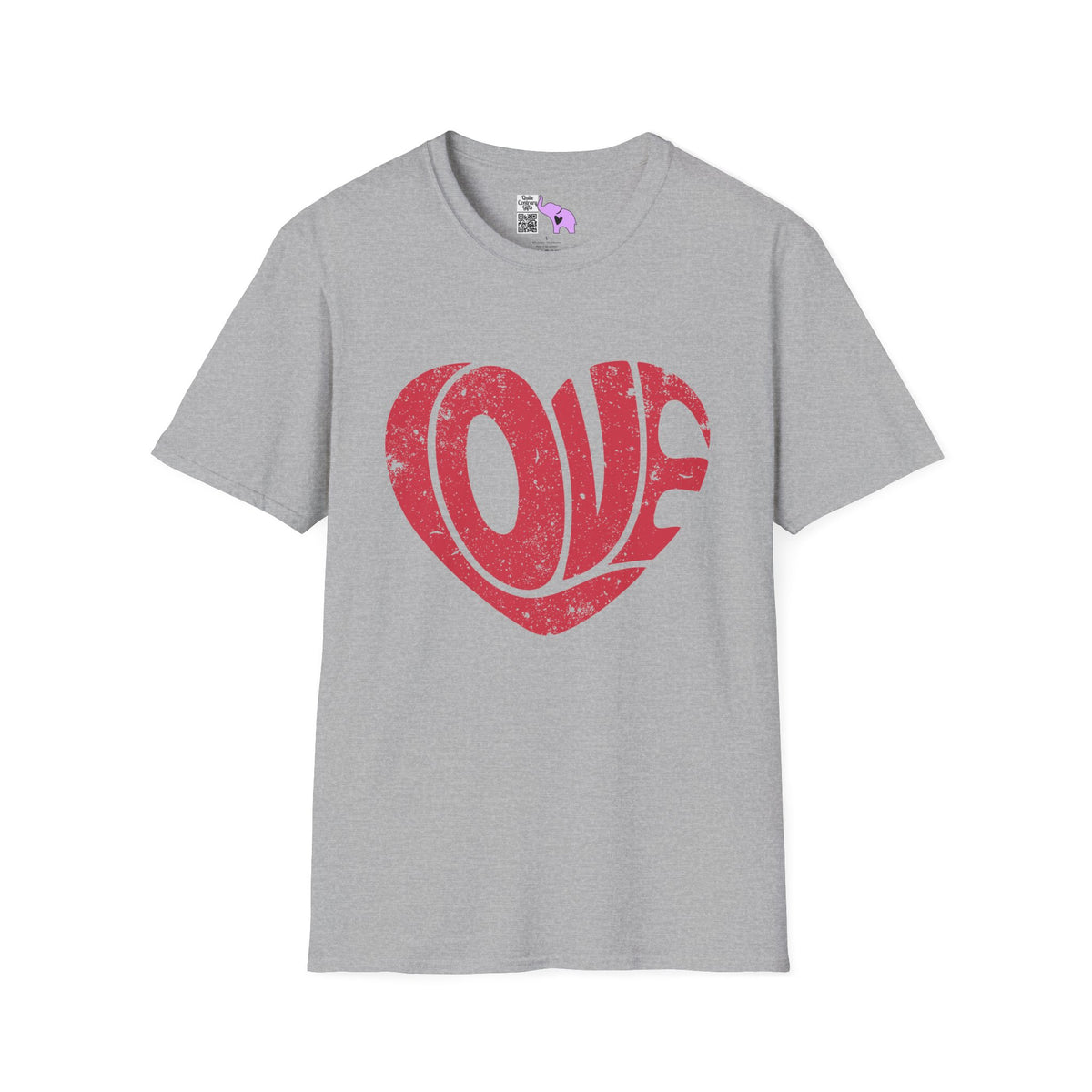 Heart of Love Adult T-shirt
