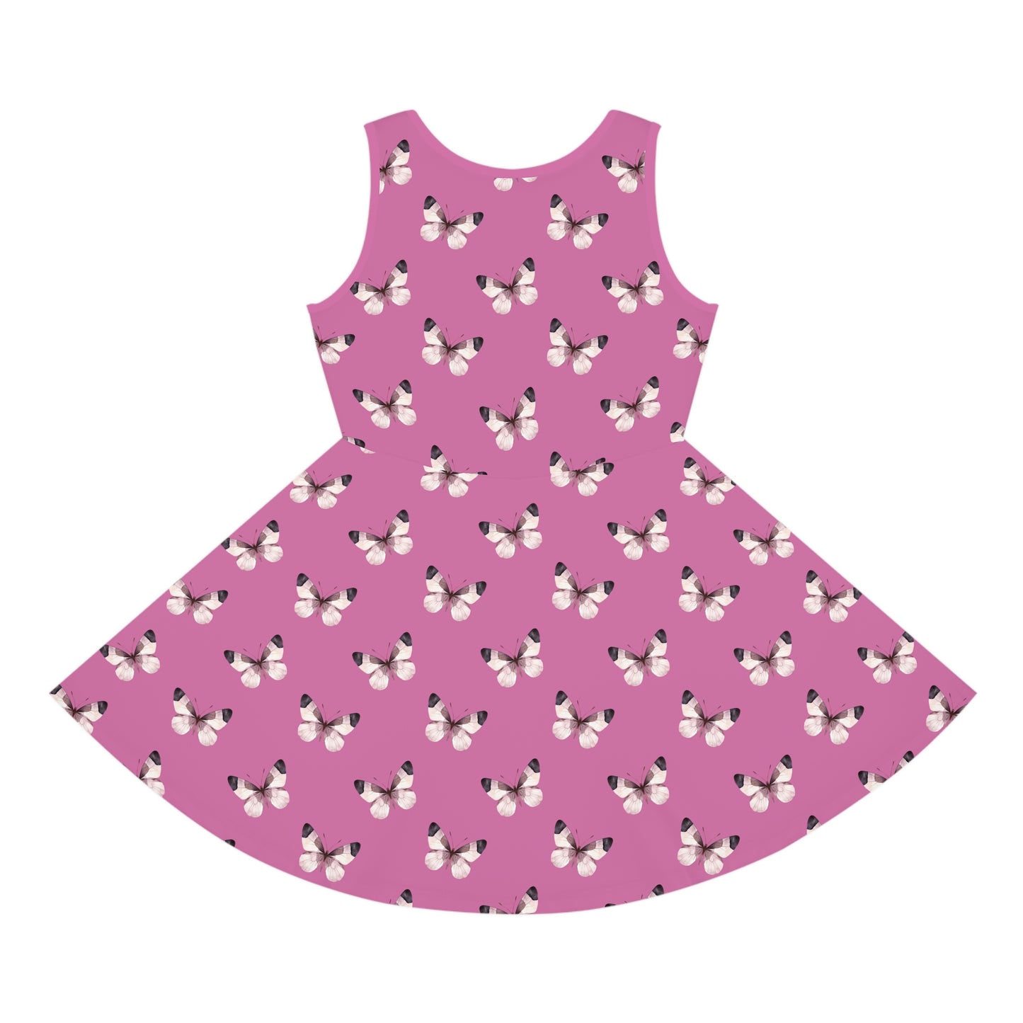 Blush Flutter Girls' Sleeveless Sundress
