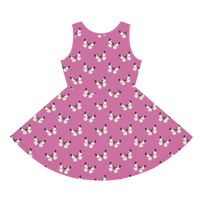 Blush Flutter Girls' Sleeveless Sundress