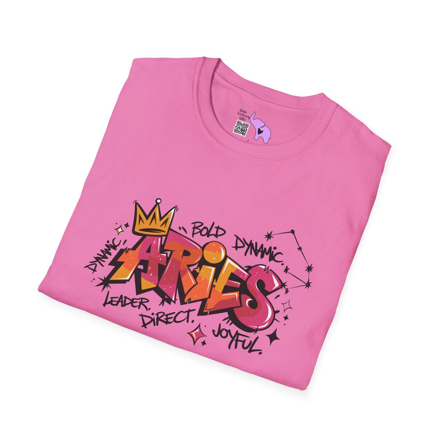 Aries Street Art Adult T-shirt