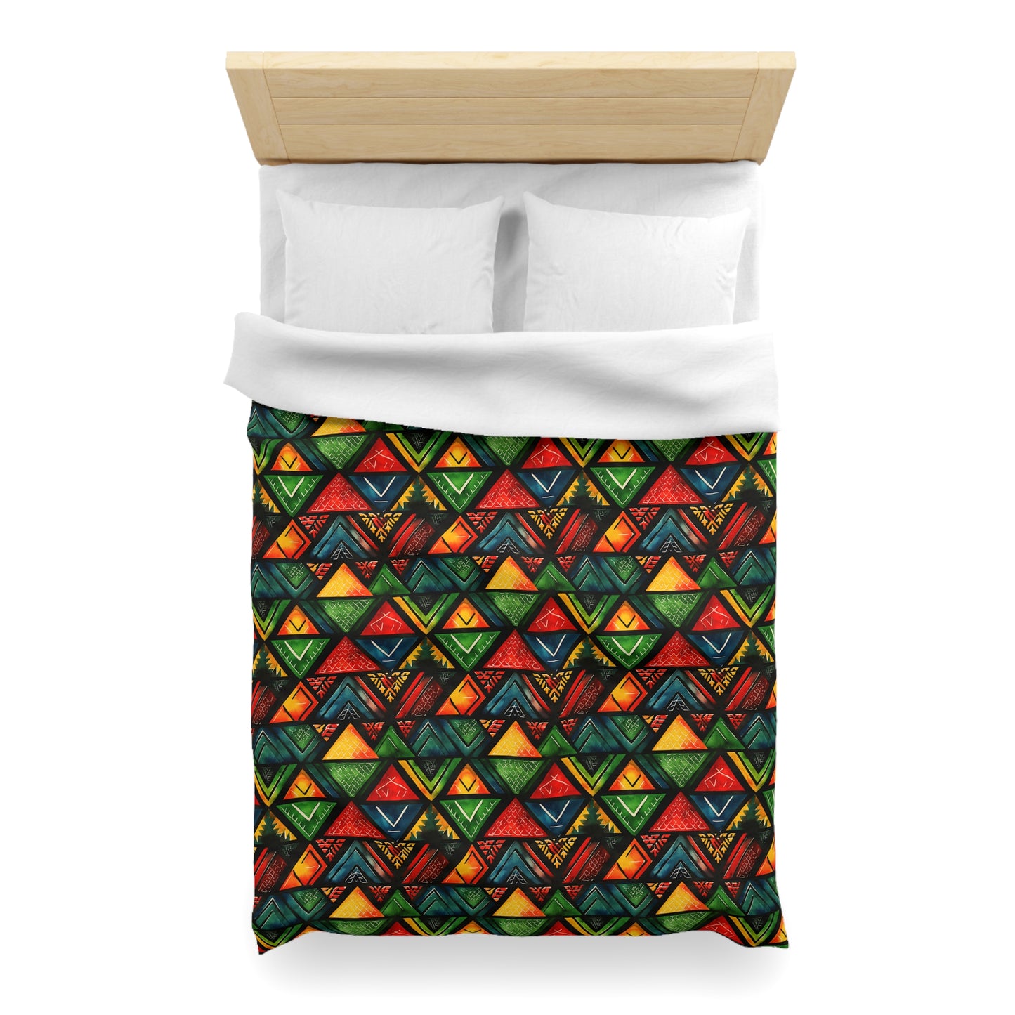 Ancestor Echo Microfiber Duvet Cover