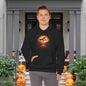 Creepy Bats Over Moon 2 Heavy Blend™ Hooded Sweatshirt