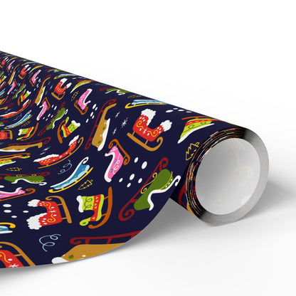 Sleigh All Day Wrapping Paper