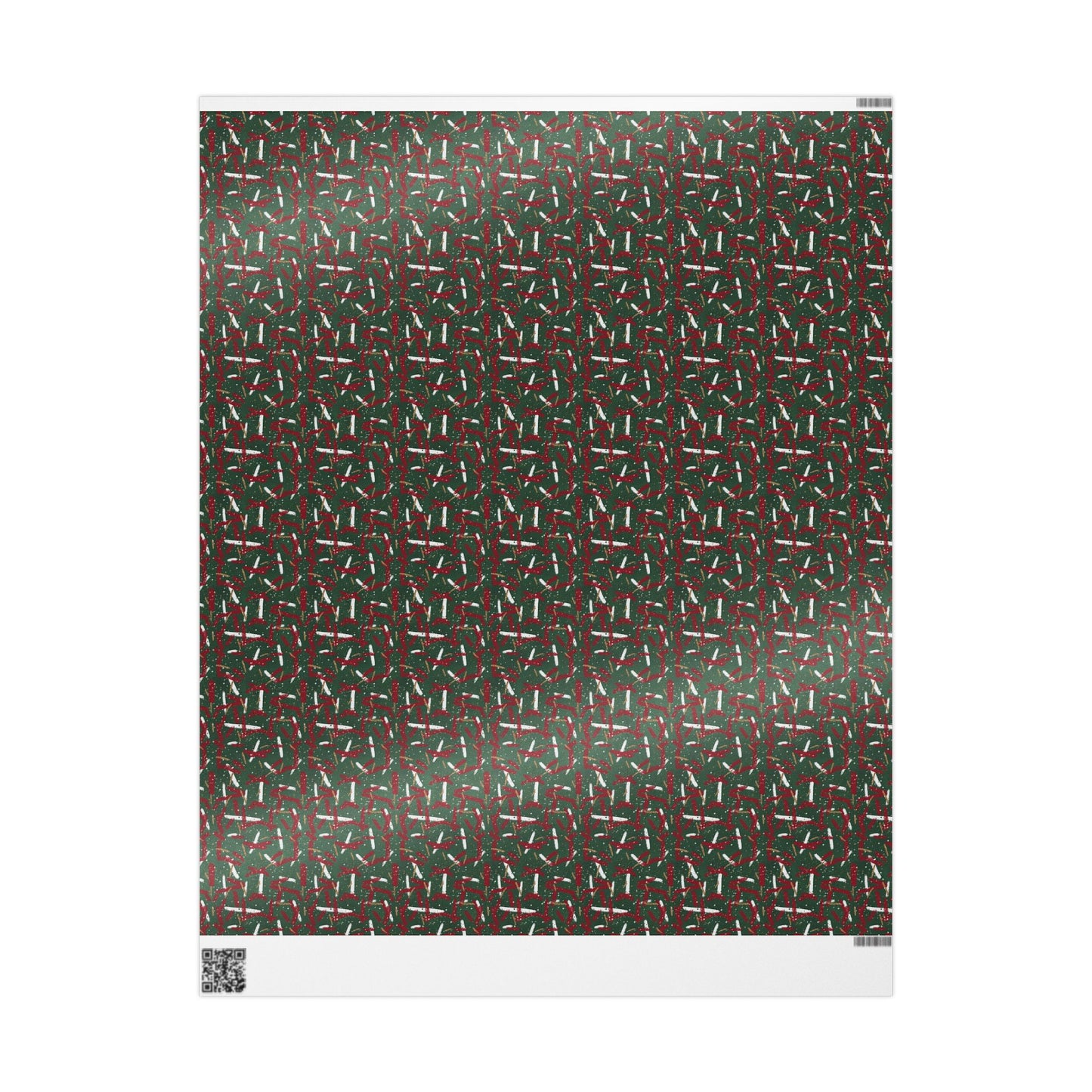 Holiday Brushstrokes Wrapping Paper