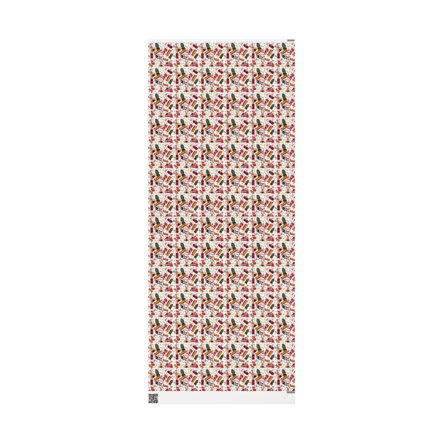 Bombastic Christmas Custom Name Wrapping Paper (Zachary)