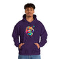 Colorful Guitar Kitten Heavy Blend™ Hooded Sweatshirt