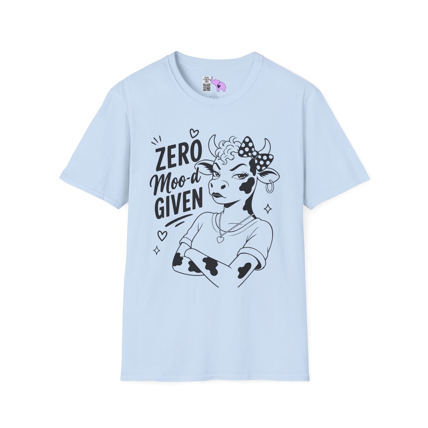 Zero Moo-d Given Adult T-shirt