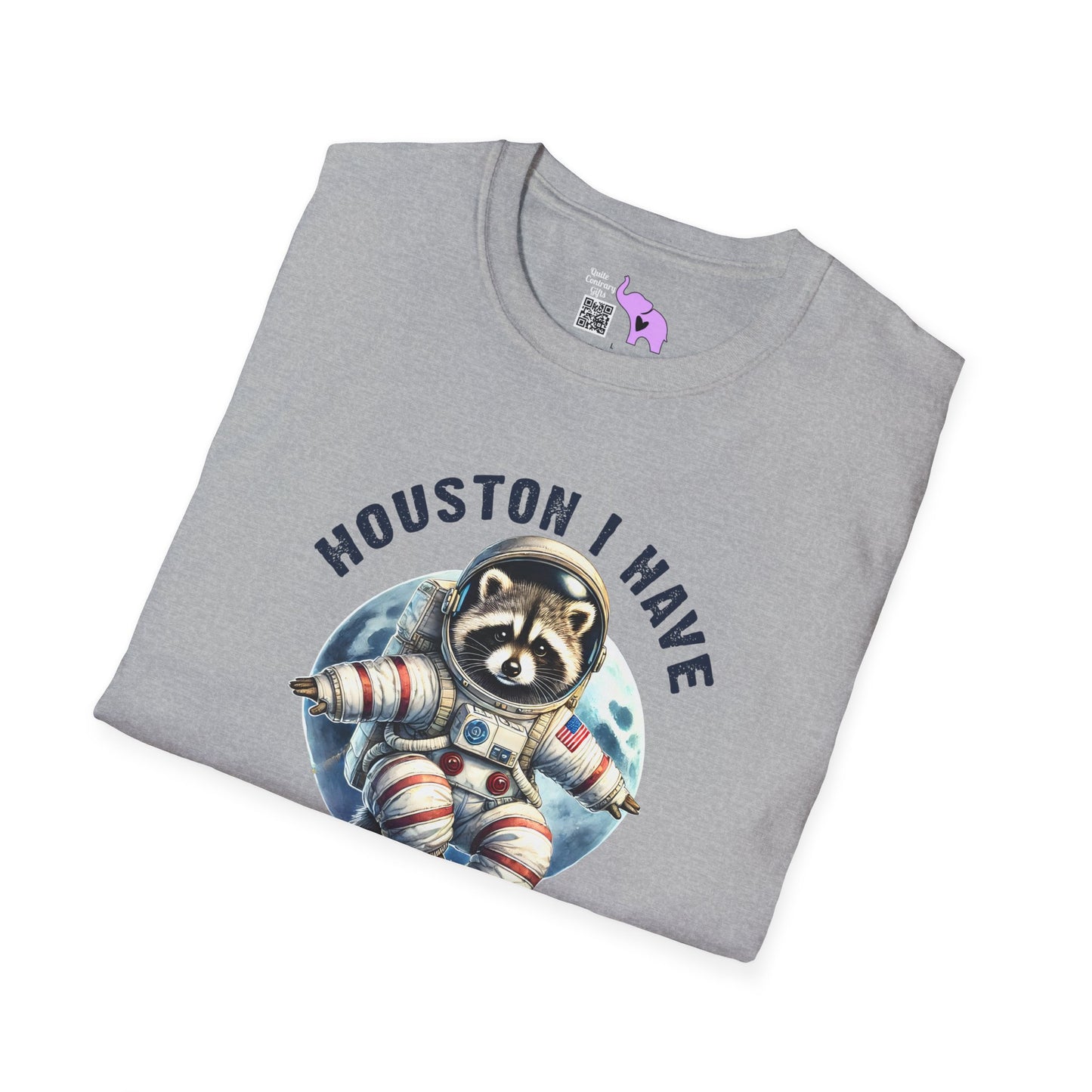 Astronaut Panda Houston I Have So Many Problems T-shirt