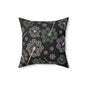 Dandelion Nightfall Throw Pillow