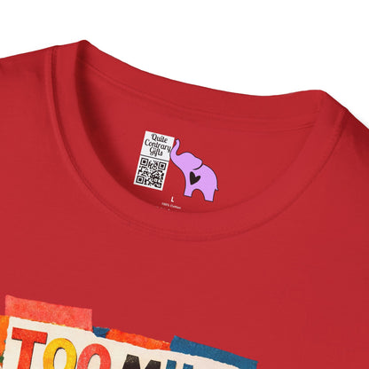 Too Much Monday Not Enough Coffee Adult T-shirt