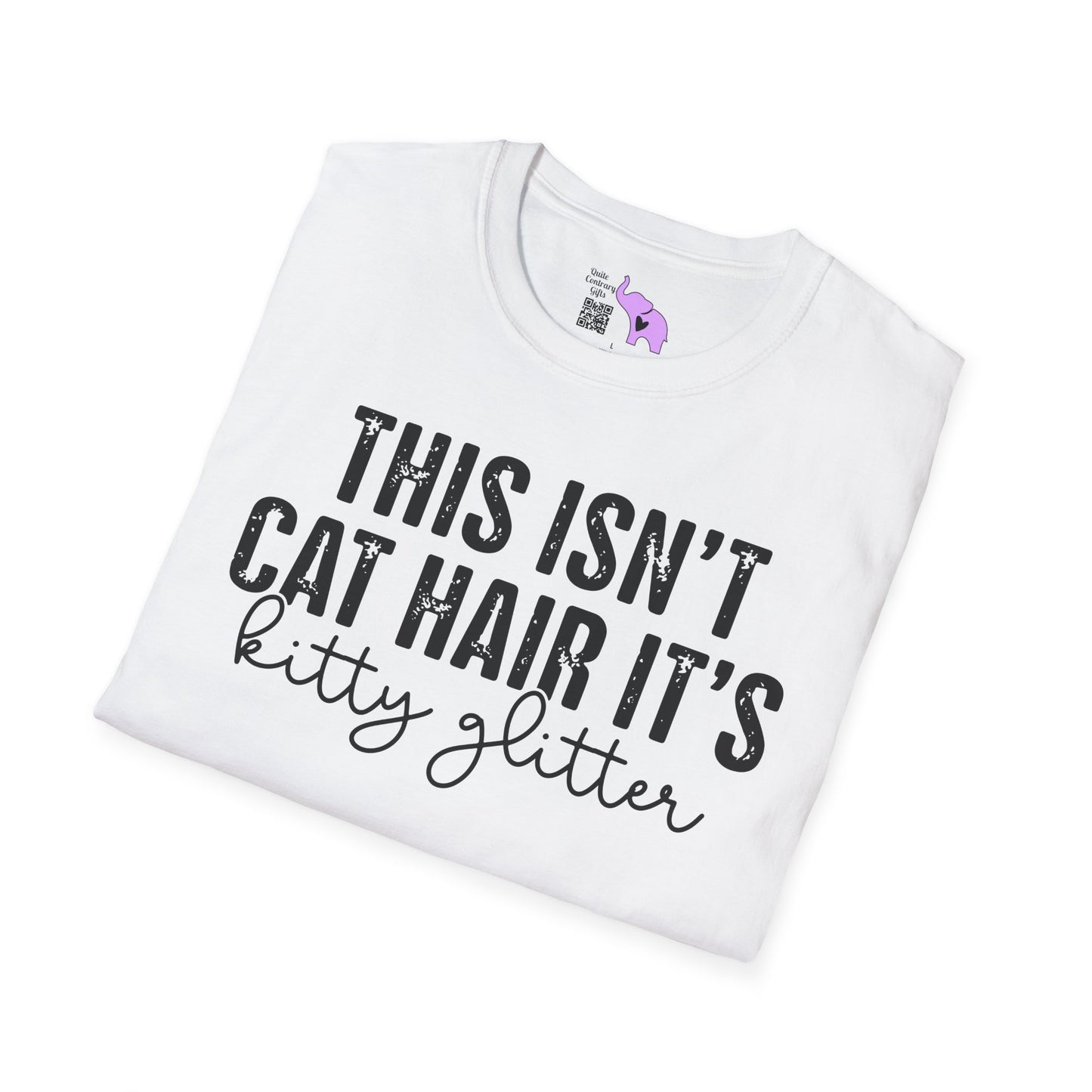 This Isn't Cat Hair It's Kitty Glitter Adult T-shirt