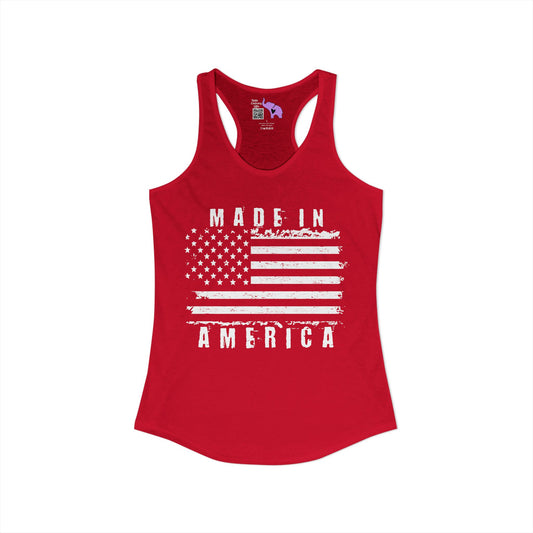 Made In America Women's Ideal Racerback Tank