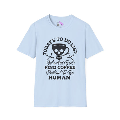 Today's To Do List... Adult T-shirt