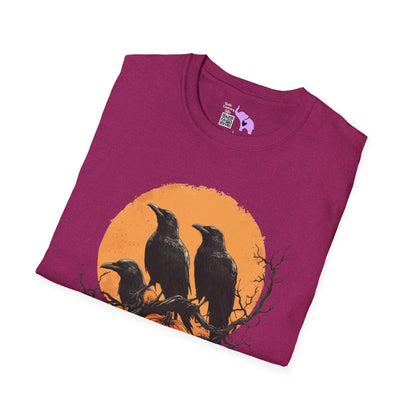 Halloween Crows 4 Adult T-shirt