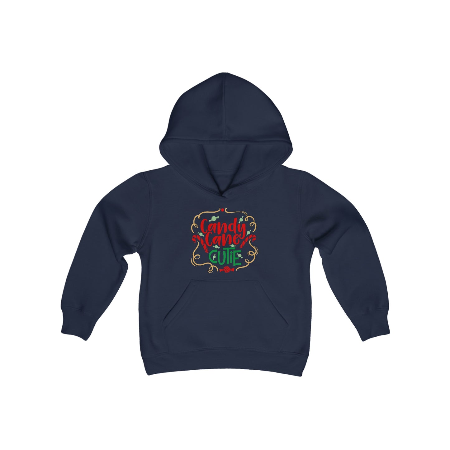 Candy Cane Cutie Youth Hoodie