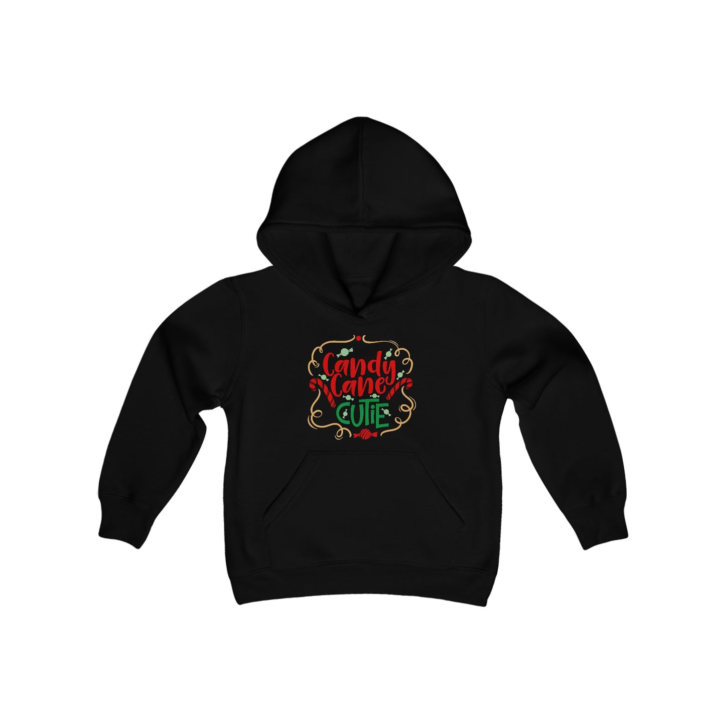 Candy Cane Cutie Youth Hoodie