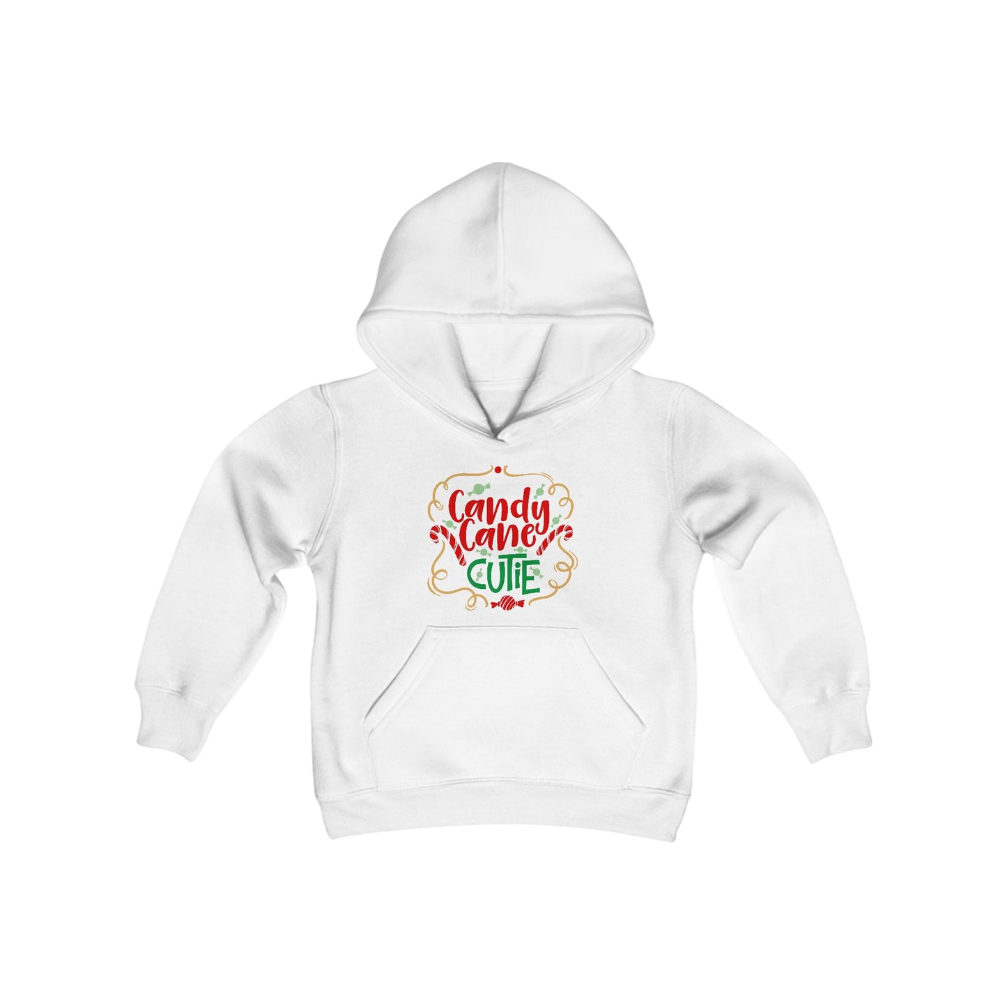 Candy Cane Cutie Youth Hoodie