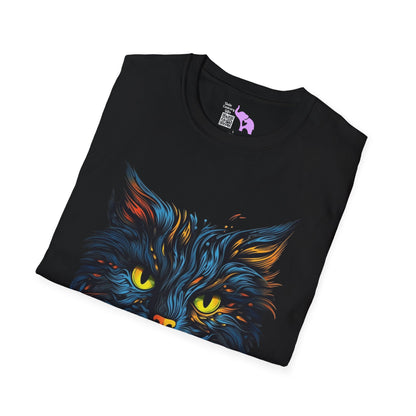 Creepy Black Cats 15 Adult T-shirt