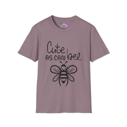 Cute As Can Bee Adult T-shirt