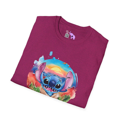 Sunset Stitch Adult T-shirt