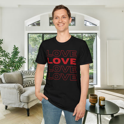 Love x4 Adult T-shirt