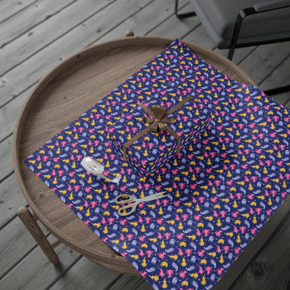 Axolotl Lagoon Wrapping Paper