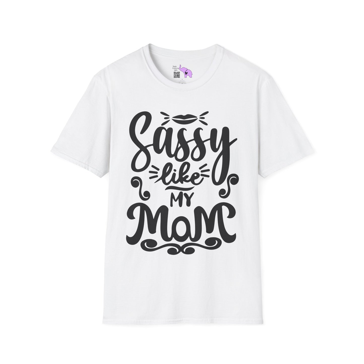 Sassy Like My Mom Adult T-shirt
