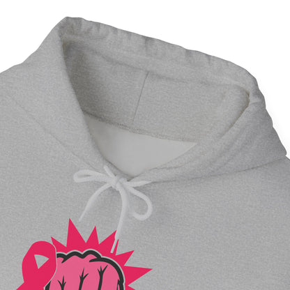 Breast Cancer Warrior Punch Adult Heavy Blend™ Hoodie
