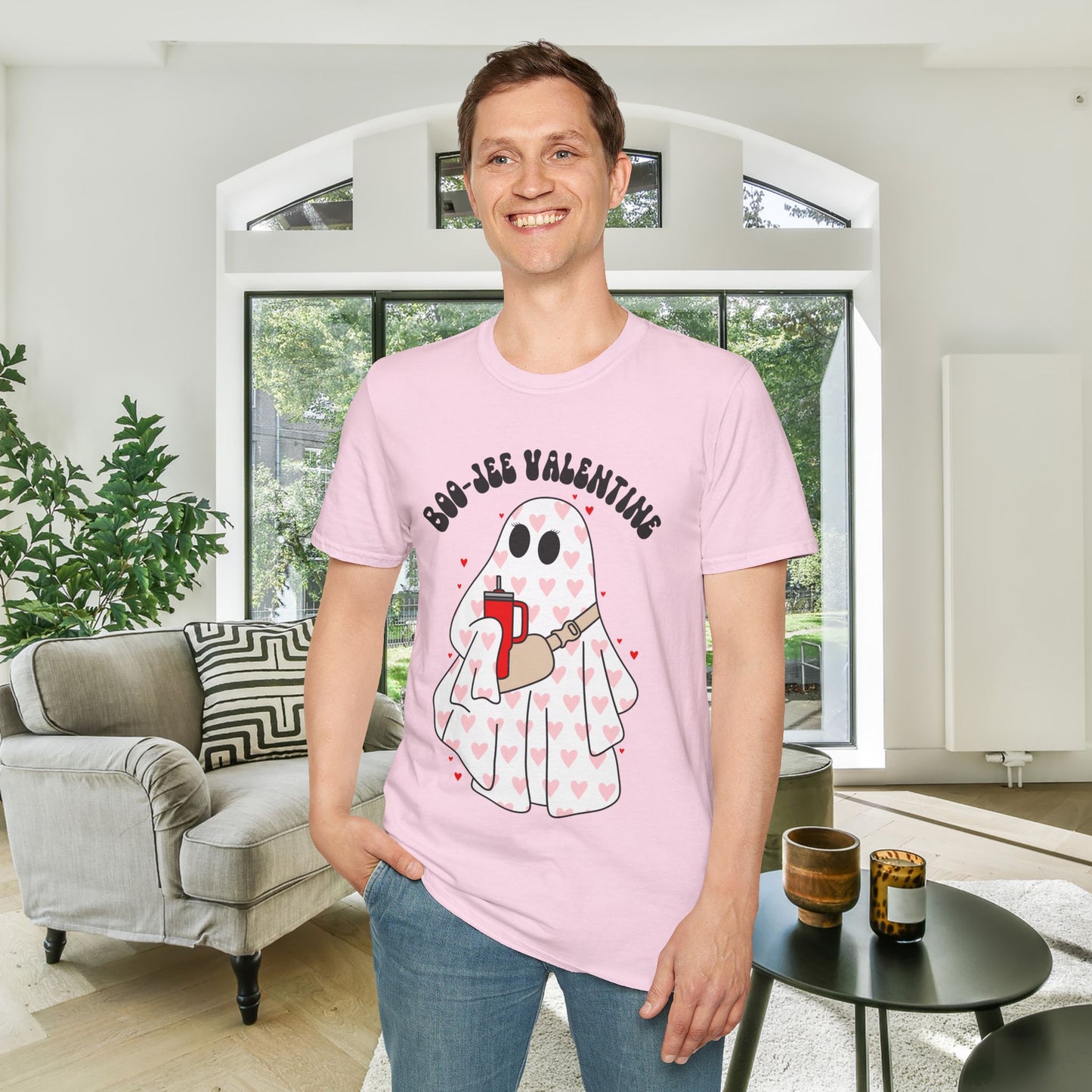 Boo-Jee Valentine Adult Unisex Tshirt