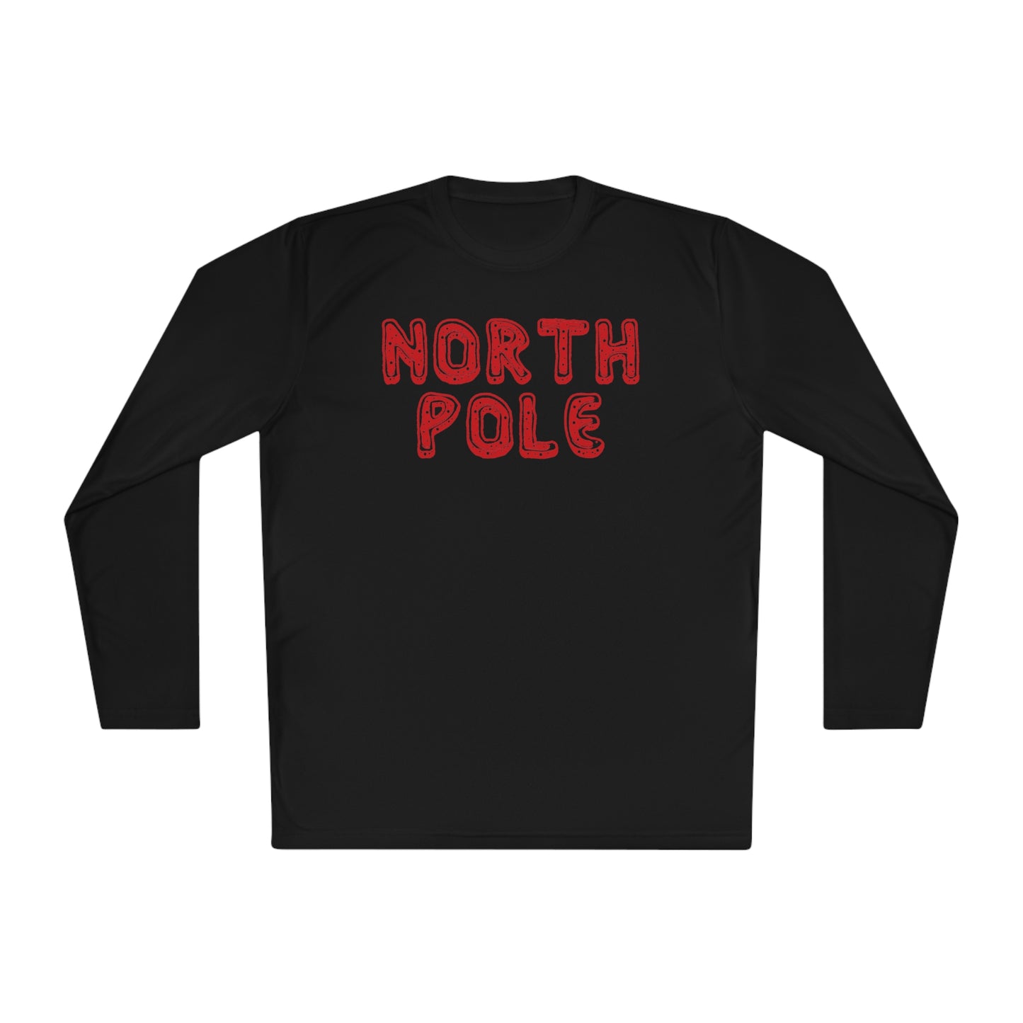 North Pole Adult Long Sleeve Tee