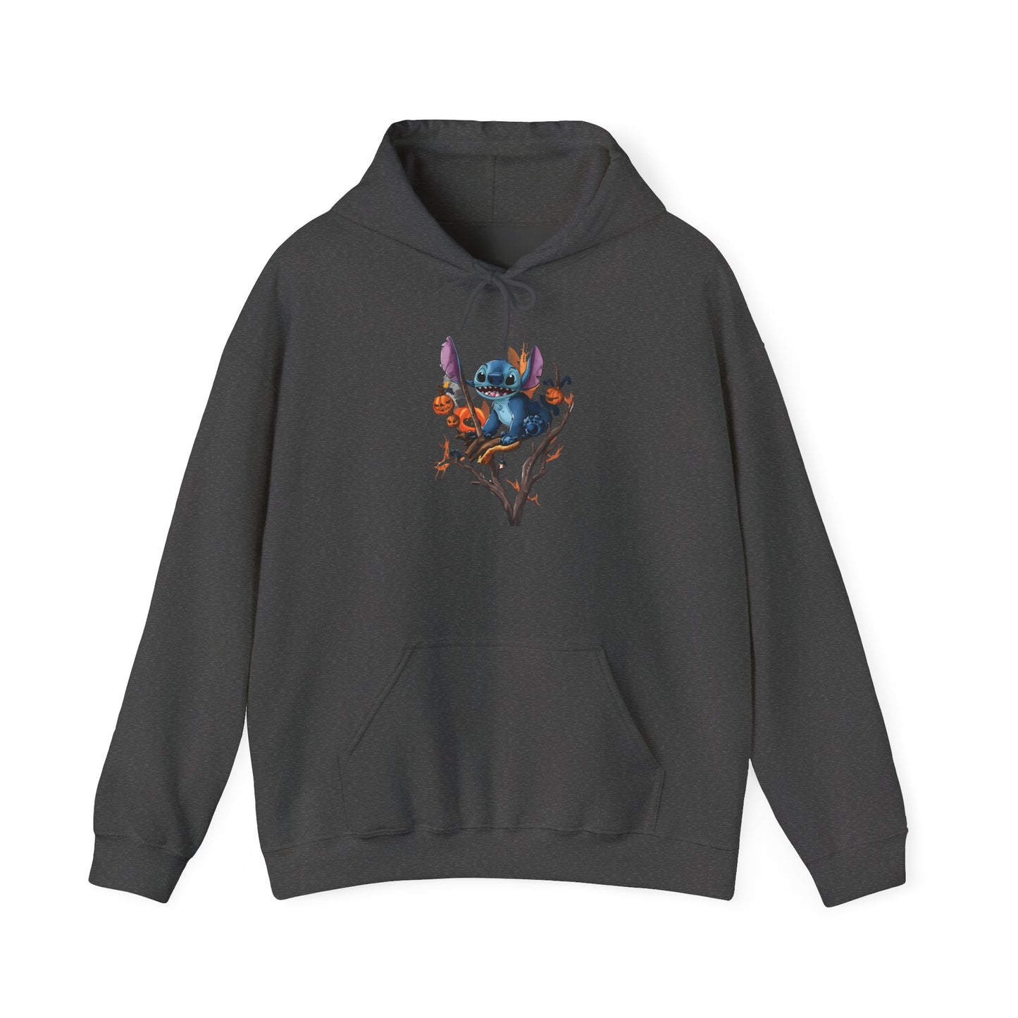 Spooky Stitch in Tree  Heavy Blend™ Hooded Sweatshirt