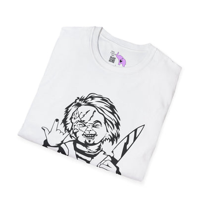 Chucky Rock or Die Adult T-shirt