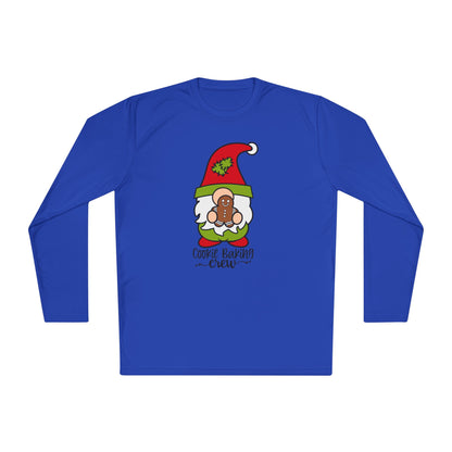 Cookie Baking Crew Gnome Adult Long Sleeve Tee