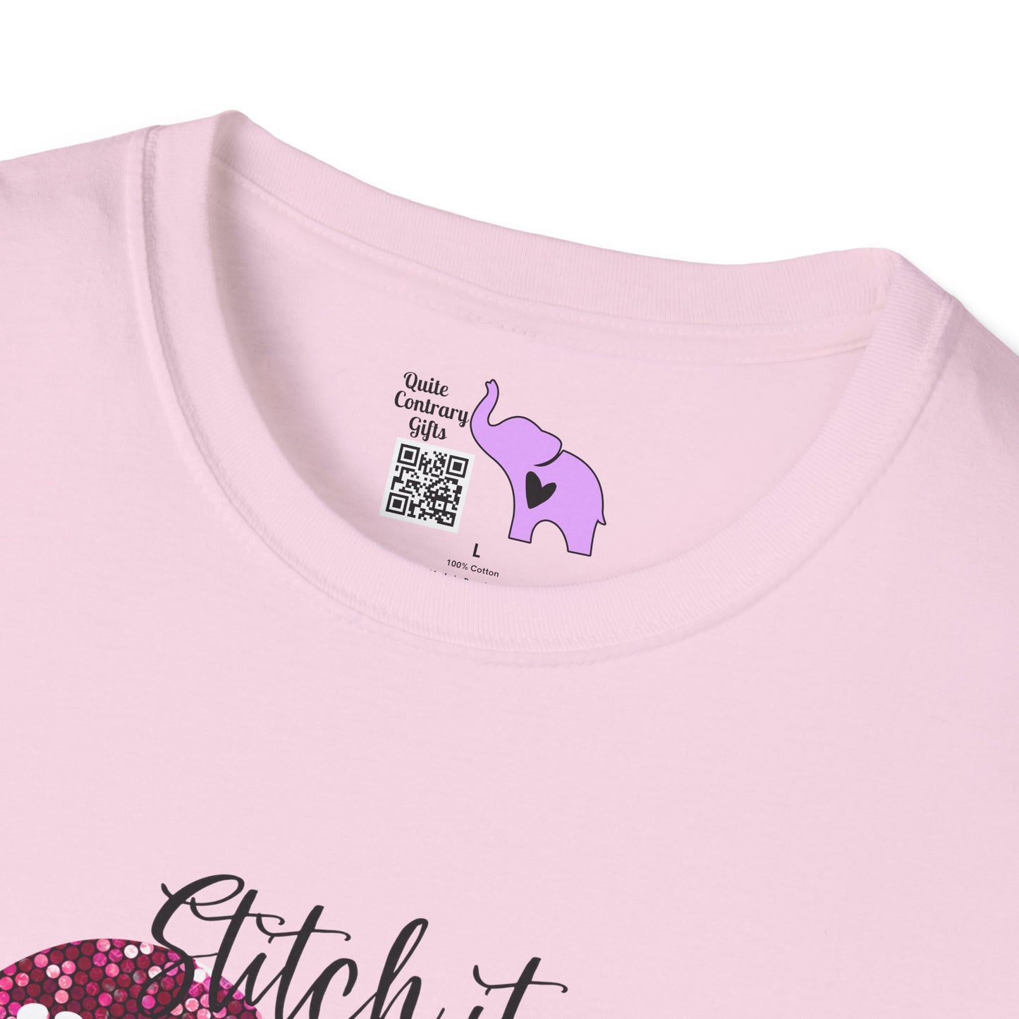 Stitch It With Love Adult T-shirt