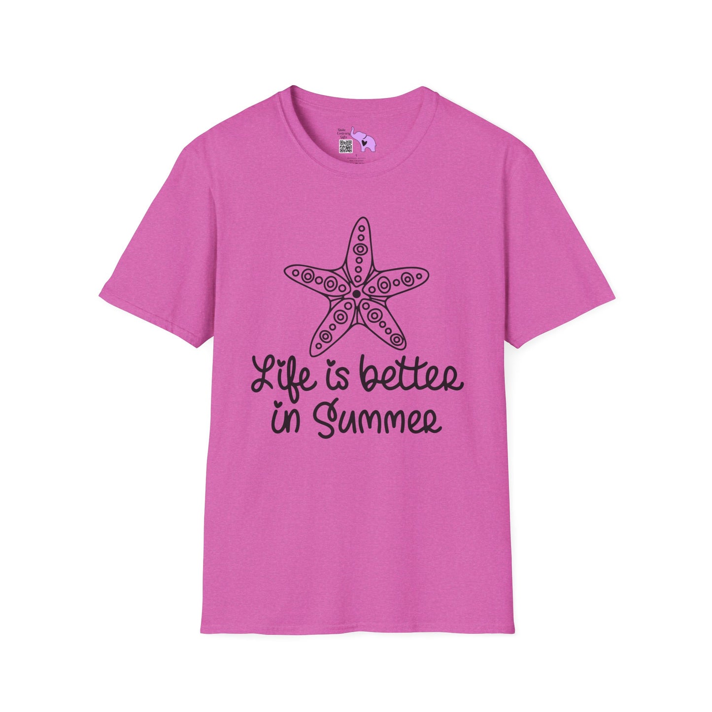 Life Is Better In Summer Adult T-shirt