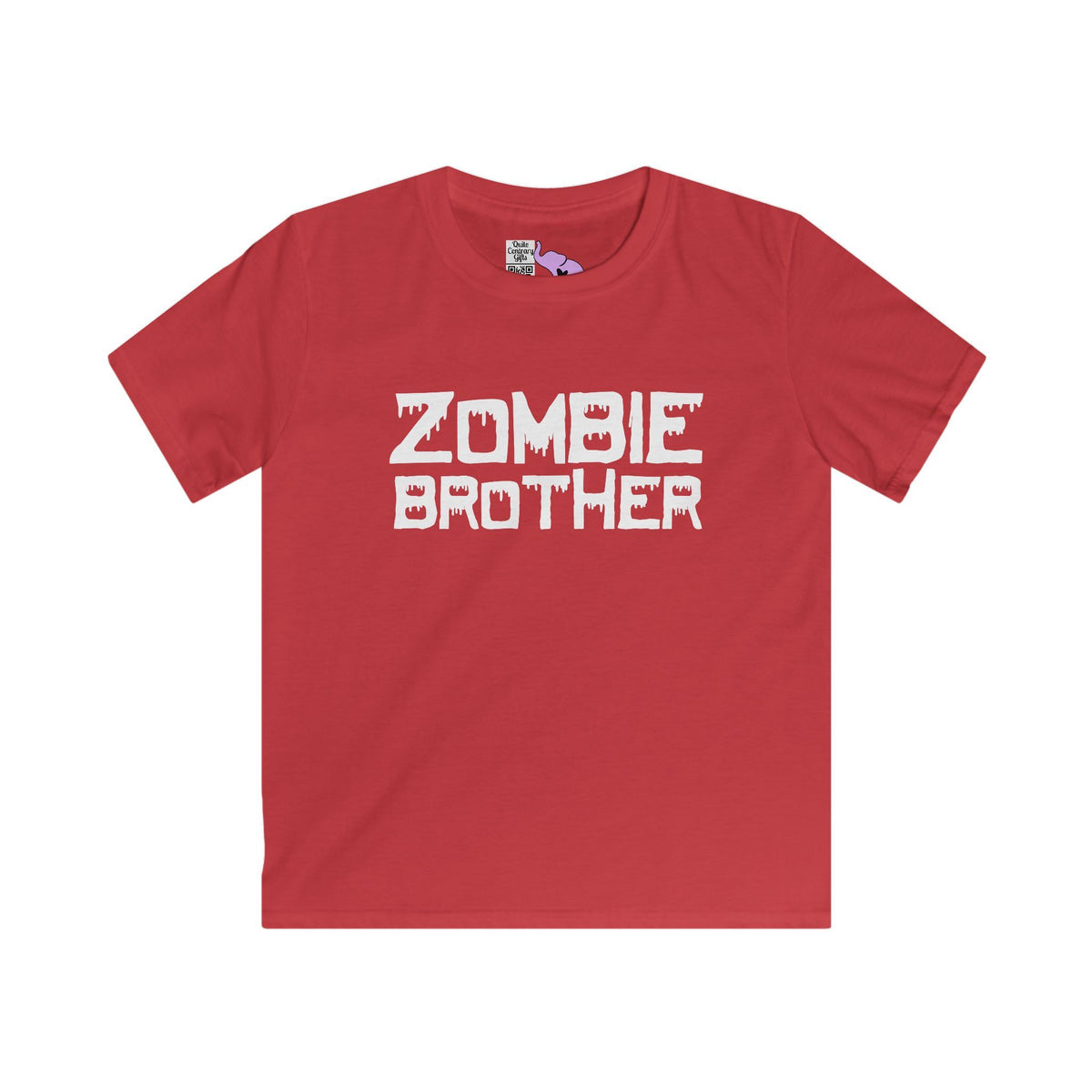 ""Zombie Brother Youth Softstyle Tee