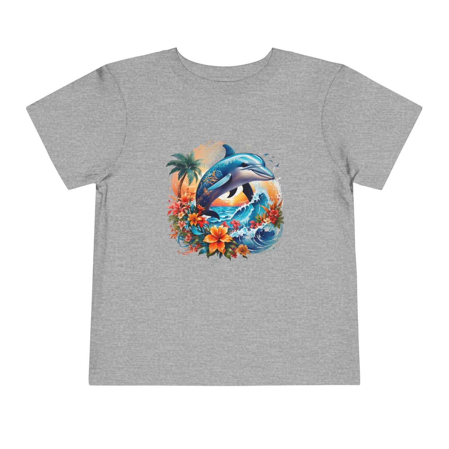 Tropical Dolphin Toddler Tee