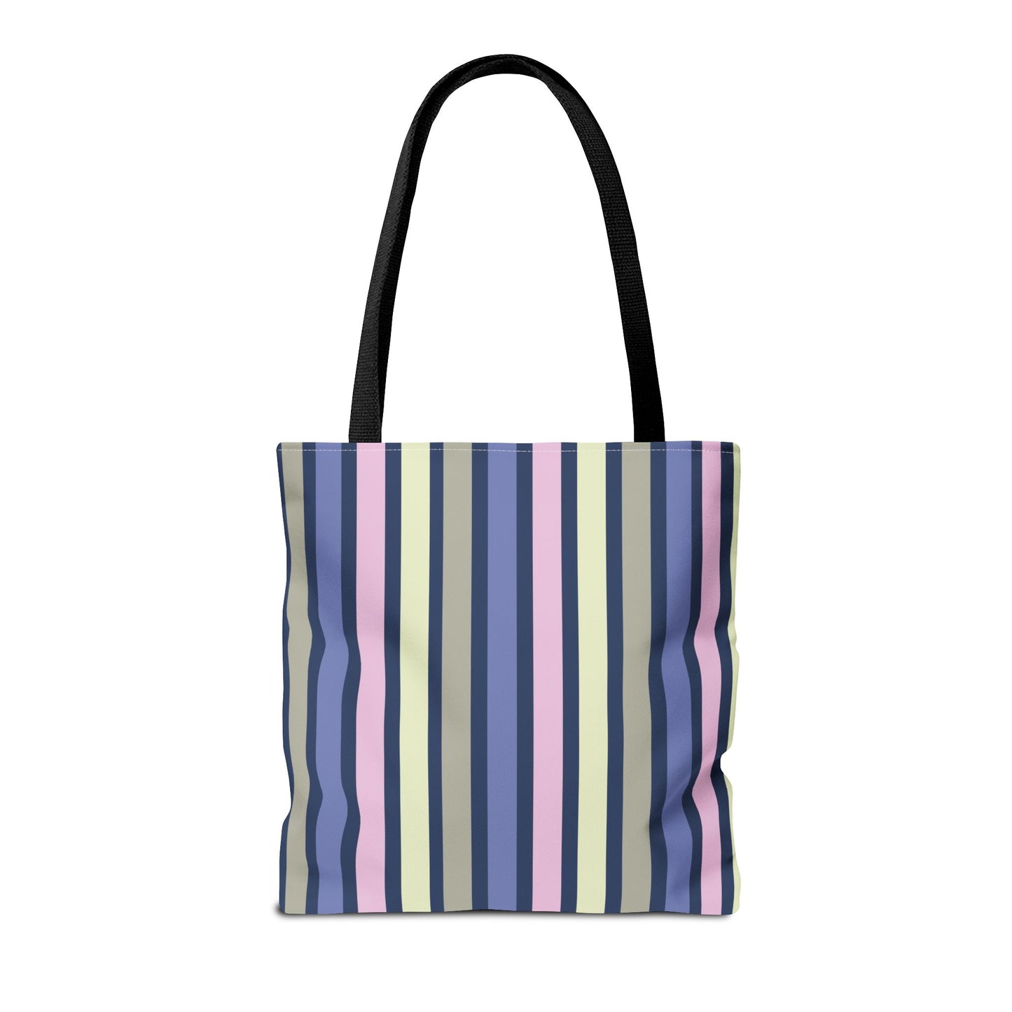 Earthy Stripes Canvas Tote Bag
