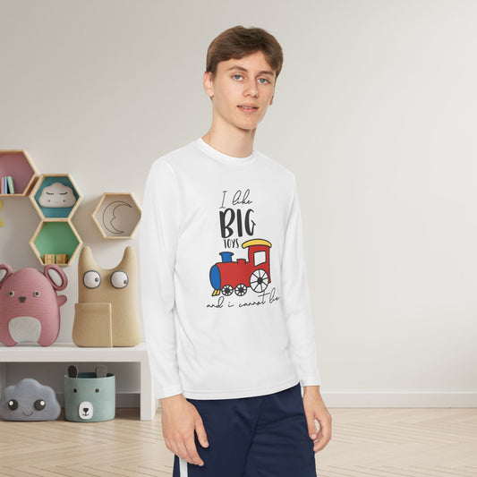 I Like Big Toys and I Cannot Lie Youth Long Sleeve Tee