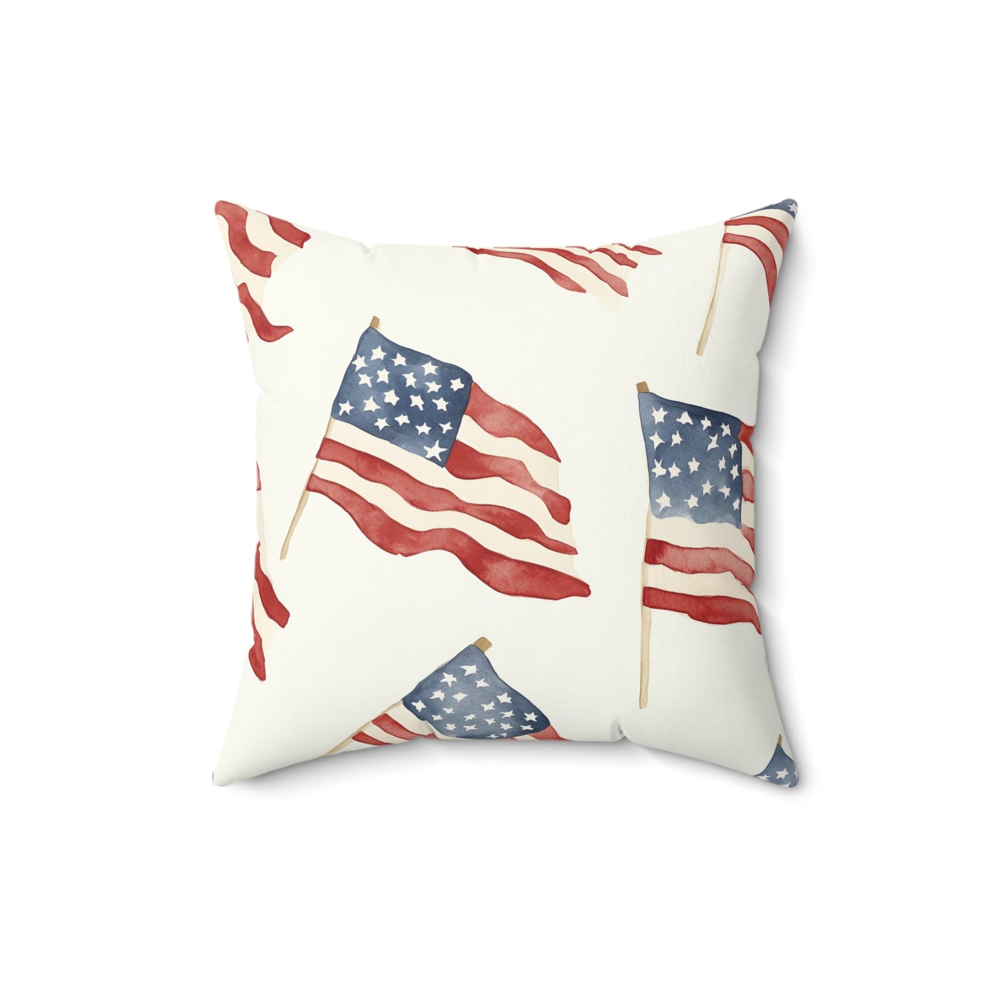 Waves of Freedom Throw Pillow