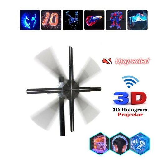 Holographic Fan Screen Display